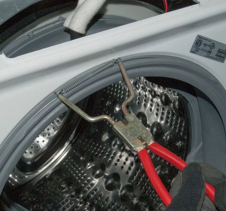 Шумоподавляющие прокладки haier установка на стиральной машине фото